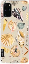 Casetastic Samsung Galaxy S20 Plus 4G/5G Hoesje - Softcover Hoesje met Design - Sea Shells Sand Print