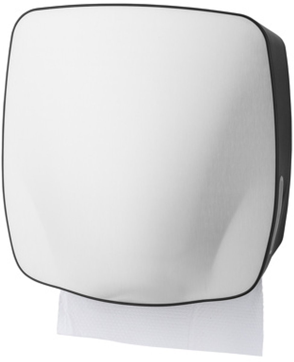 PlastiQline Exclusive Handdoek dispenser RVS/kunstof