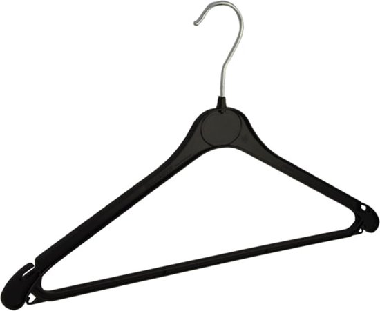 Kledinghanger, Kleerhanger, Blousehanger, set van 60 Stuks, Kunststof
