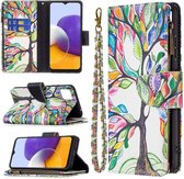 Fonu Wallet hoesje Samsung A22 5G - Magische Boom