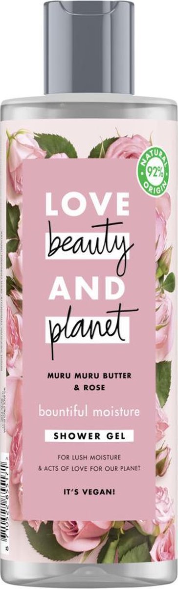 Love Beauty and Planet Showergel Muru Muru Butter & Rose 400 ml