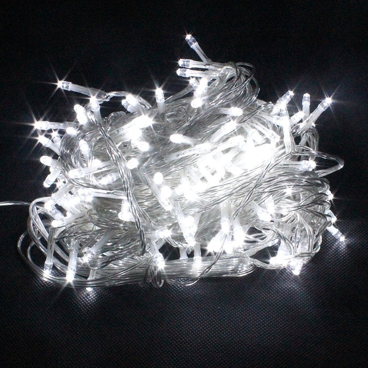 Bol.com Kerstboomverlichting Voor Binnen - 10 Meter - Koel Wit aanbieding