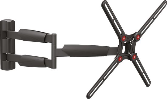 Barkan - Extra Lange Full Motion TV-muurbeugel - 13 inch - 65 inch/33 cm - 165 cm - 36 kg - Zwart