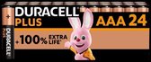 Duracell - NOUVELLES piles alcalines AAA Plus , 1,5 V LR03 MN2400, paquet de 24