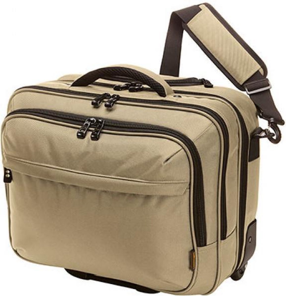 Halfar - Business Trolley Mission - Beige - 42 x 38 x 18 cm