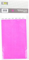 Polsbandjes - Zinaps 200 Tyvek Neon Pink Polsbandjes (WK 02131)