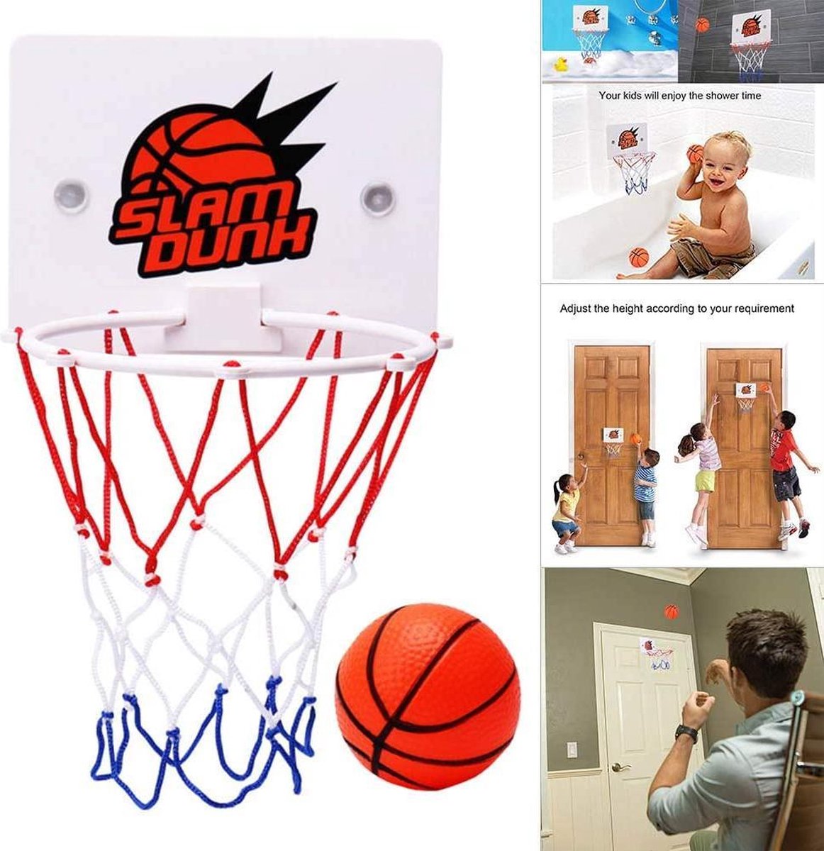 exegese Heer Gezag Basketbalring - Zinaps Kinderbasketbal Hoop, Kinderen Mini Basketbal Hoop  Speelgoed... | bol.com