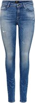 Only Jeans Onlshape Life Reg Skinny Dnm Rea540 Noos 15237326 Medium Blue Denim Dames Maat - W25 X L30
