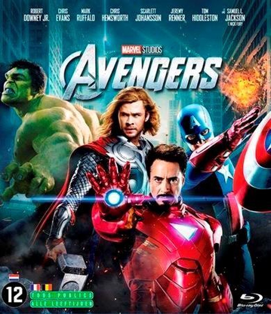 Avengers (Blu-ray) (Blu-ray ne peut pas être lu sur les lecteurs DVD  normaux!)