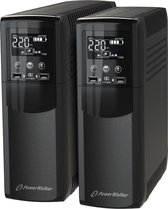 Bluewalker VI 1500 CSW - UPS 1500VA - 900W - 162-290 VAC - 45Hz-65 Hz - 230VAC - zwart