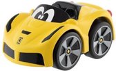 speelgoedauto Turbo Touch Ferrari F12 junior geel