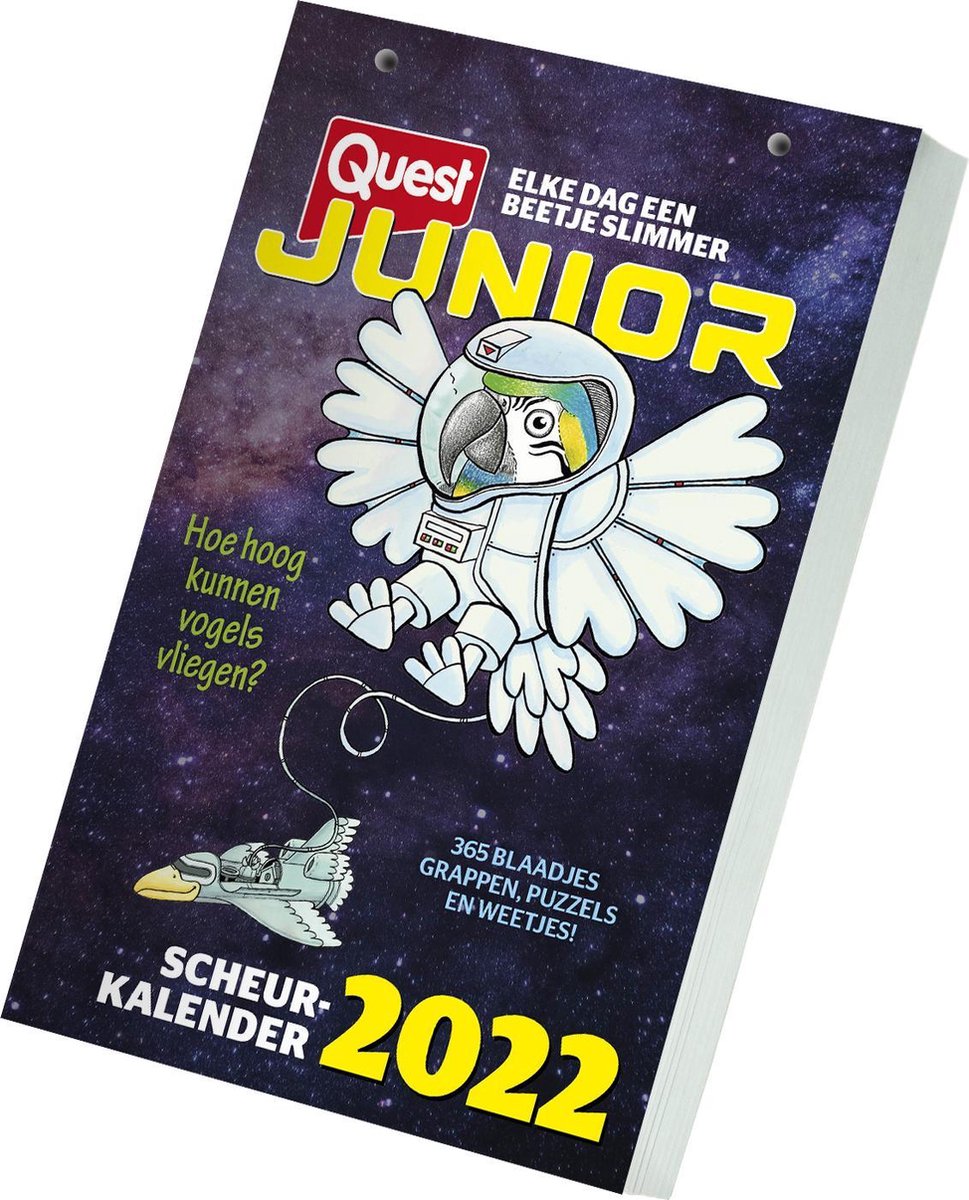 Quest Junior scheurkalender 2022 - Quest