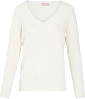 Cassis - Female - Tricot met een geometrische print  - Ecru