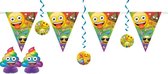 decoratieset Rainbow Fun Emoji 7-delig
