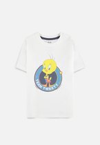 Looney Tunes Space Jam Tweety T-Shirt Kids Wit - Sous Licence Officielle - Taille 146/152