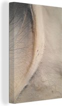 Canvas Schilderij Duin - Zand - Mensen - 20x30 cm - Wanddecoratie