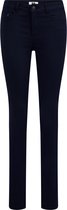 WE Fashion Dames mid rise skinny jeans met stretch