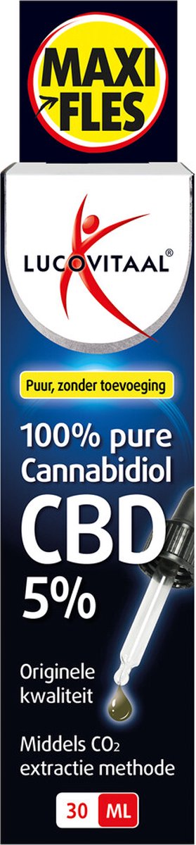 Goedkoopste Lucovitaal CBD Cannabidiol Olie 5 30 ml