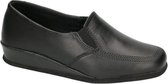 Rohde -Dames -  zwart - pantoffels - maat 38.5