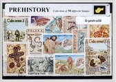 Prehistorie – Luxe postzegel pakket (A6 formaat) : collectie van 50 verschillende postzegels van prehistorie – kan als ansichtkaart in een A6 envelop - authentiek cadeau - kado - g