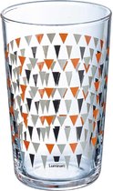 Trigone Waterglas - Waterglazen - Drinkglazen - Grijs 30cl - 3stuks