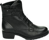 Durea 9649 K - Volwassenen VeterlaarzenHalf-hoge schoenen - Kleur: Zwart - Maat: 40