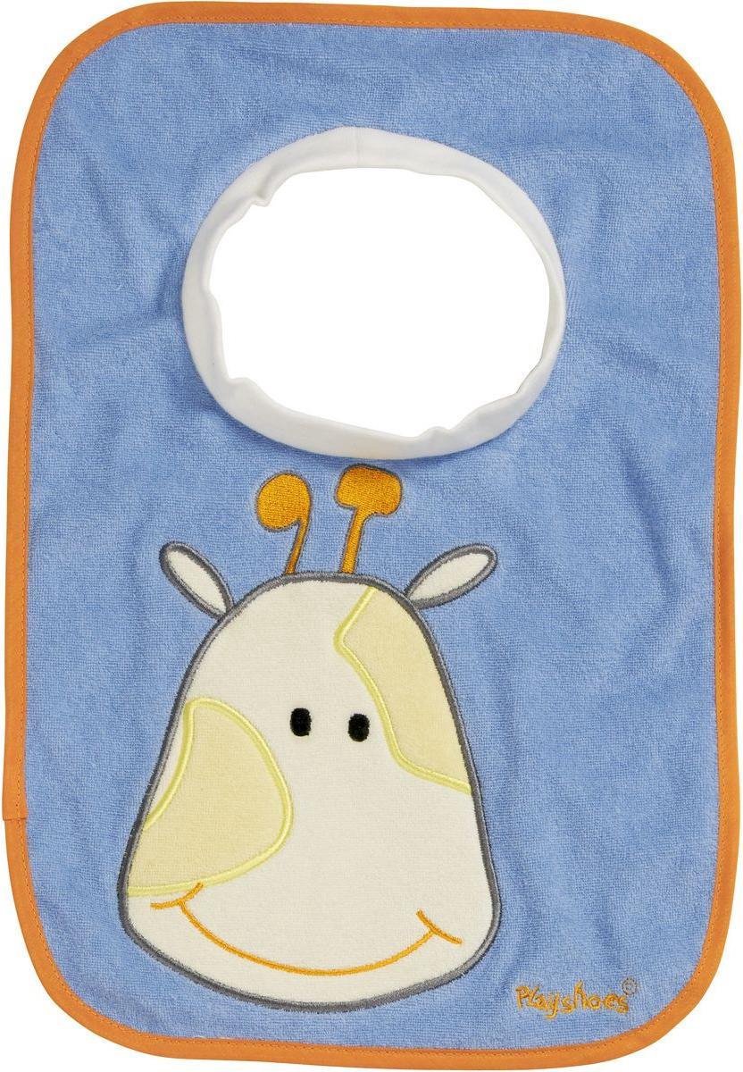 Playshoes - Slip-on slabbetje voor kinderen - Onesize - Blauw - maat Onesize Playshoes - Slip-on slabbetje voor kinderen - Onesize - Blauw - maat Onesize