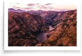 Walljar - Yellowstone View - Muurdecoratie - Poster