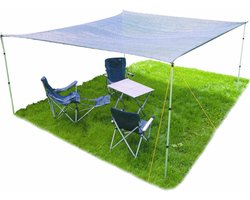 Eurotrail Schaduwdoek - 4x4 meter (excl stokken)