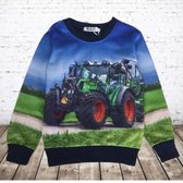 Kinder sweater met Fendt trekker 137A -s&C-110/116-Trui jongens