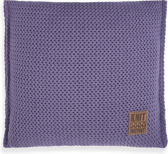 Coussin Knit Factory Maxx - Violet - 50x50 cm
