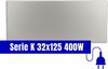 Ecosun Serie K infrarood verwarmingspaneel - 400W - 32x150cm - plug & heat
