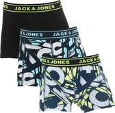 JACK&JONES JUNIOR JACLOGO PRINT 3 PACK SN JR Jongens Onderbroek - Maat 140