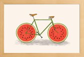 JUNIQE - Poster met houten lijst Juicy -13x18 /Kleurrijk
