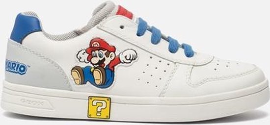 Geox Dj Rock Super Mario sneakers wit - Maat 33 | bol.com