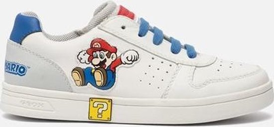 Geox Dj Rock Super Mario sneakers wit - Maat 29 | bol.com