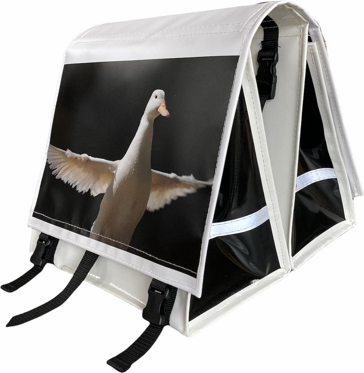Du Baj large LUXE - Dubbele Fietstas - 45 l - Photo Duck