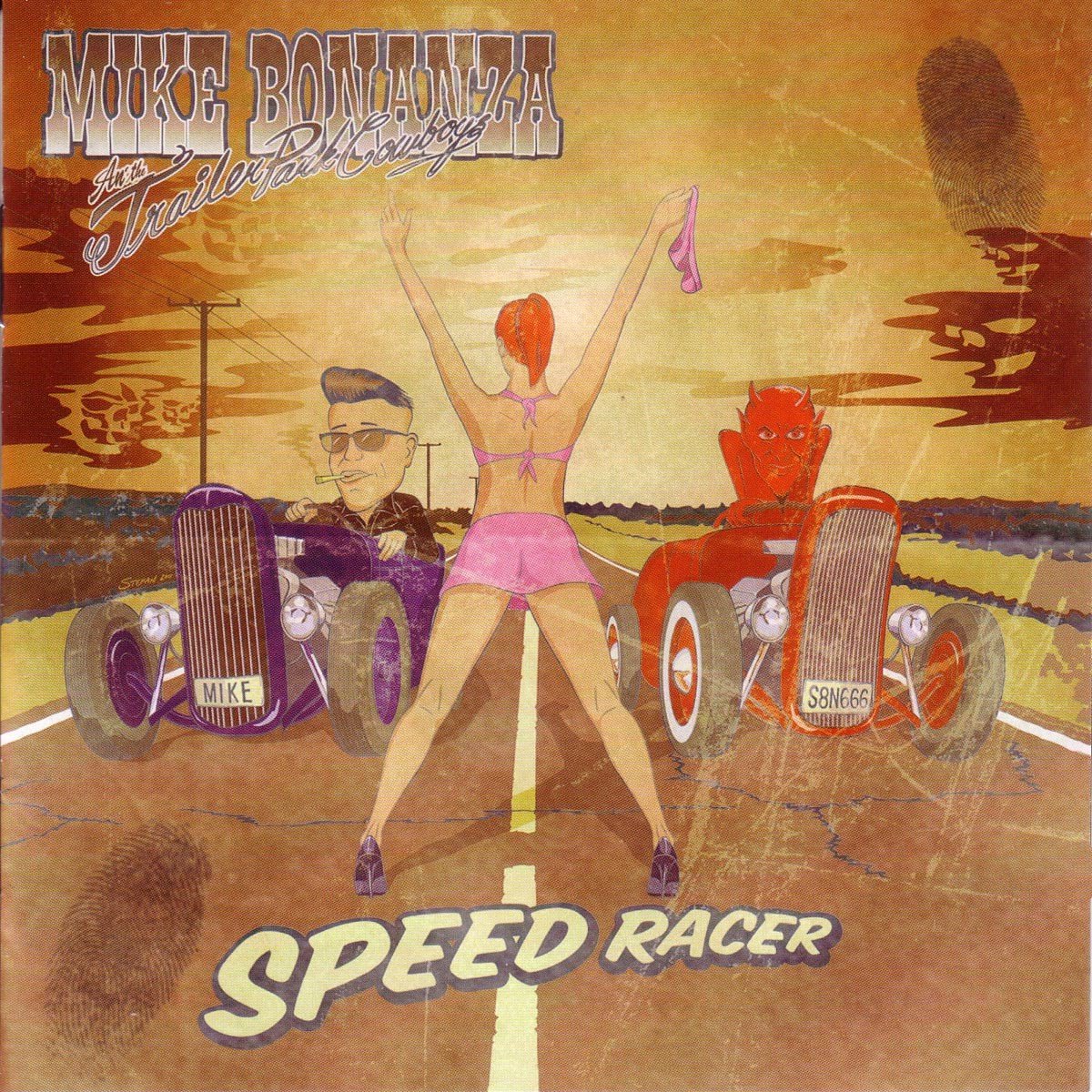 Mike Bonanza And The Trailer Park Cowboys - Speed Racer (CD)