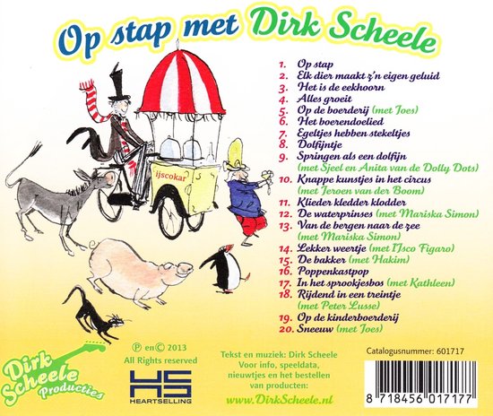 Dirk Scheele - Op Stap Met Dirk Scheele (CD)
