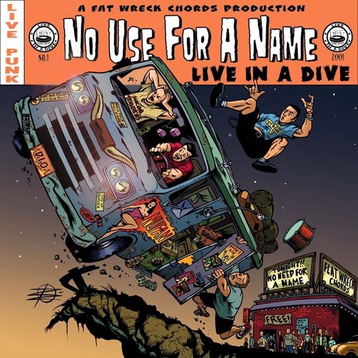 No Use For A Name - Live In A Dive (CD)
