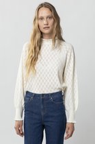 Sissy-Boy - Witte ajour knit pullover