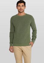 Van Gils - Effen pullover Crandall van katoen Heren