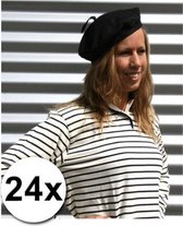 24 voordelige Franse baretten zwart