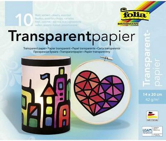 Foto: Folia transparantpapier 888 24x32c 10ass