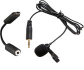 Microfoon met MINI USB aansluiting voor actioncamera oa GoPro 150cm snoer / HaverCo