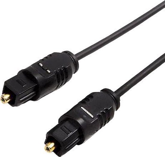 Toslink kabel 200cm 2 Gold Plated audio cable Male-Male / HaverCo | bol.com