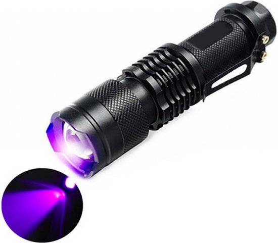 UV zaklamp LED UV-licht / Ultra Violet / 800 lumen / HaverCo | bol.com