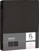 Bonnanotte Hoeslaken Jersey Dubbel Stretch Dark Grey 180x220 t/m 200x220