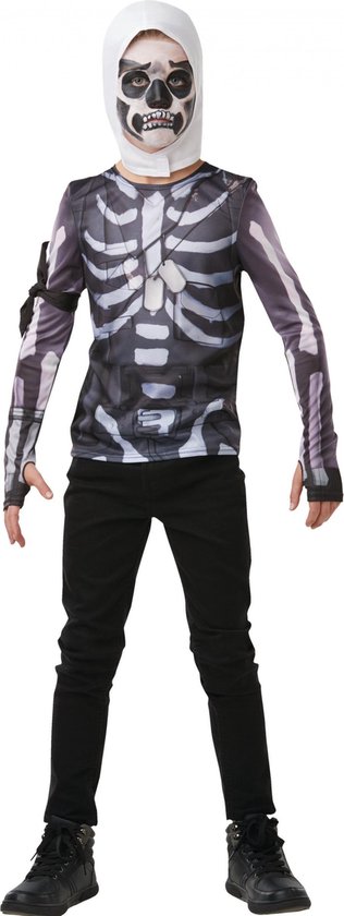 Tween Skull Trooper Fortnite verkleedpak 9-10 jaar