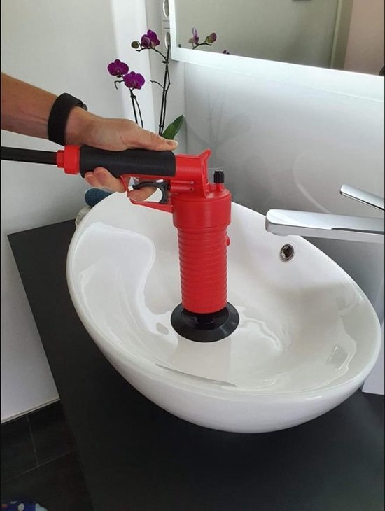 Rothenberger Déboucheur d'air comprimé Bain Douche WC Cure pipe